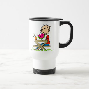 Eating Watermelon Travel Mug