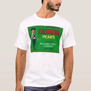 Eatmor Pear Crate LabelYakima, WA T-Shirt