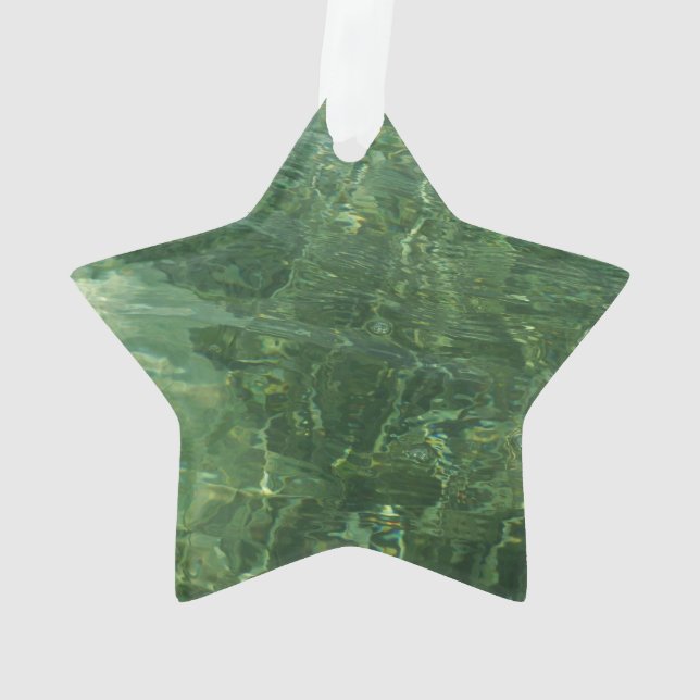 Eau au-dessus de l'herbe marine II (bleu et vert)  (dos)