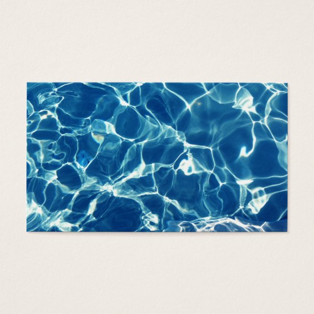 Eau bleue étincelante (Devant)