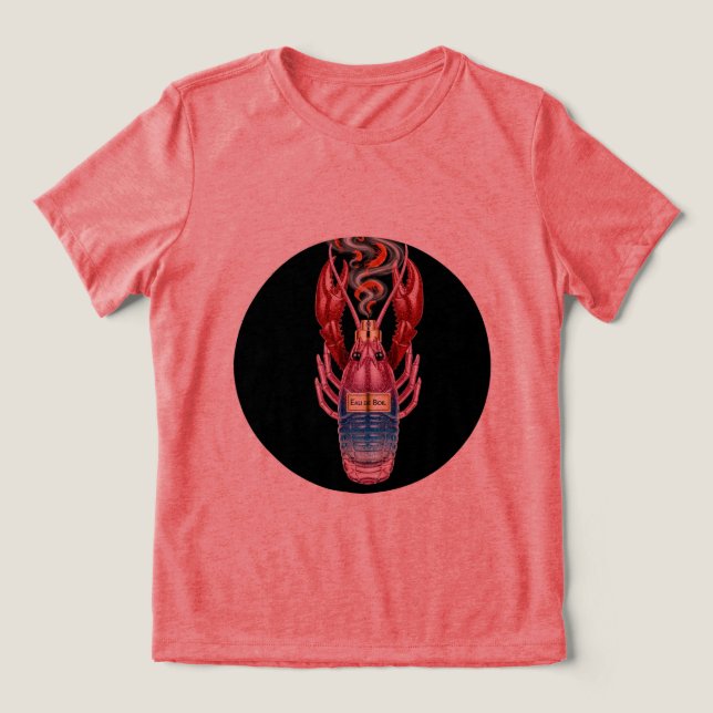 Eau de Boil" Glitter Crawfish Tee 💖🔥 (Design Front)