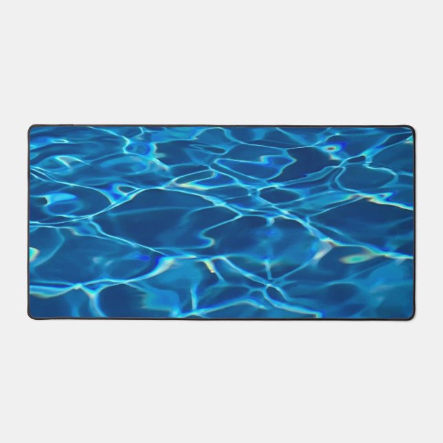 Eau de la piscine bleu foncé (Recto)