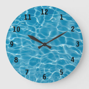 Eau de la piscine Horloge
