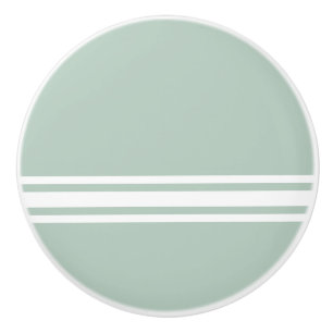 Eau de Nil Bath Decor Ceramic Knob