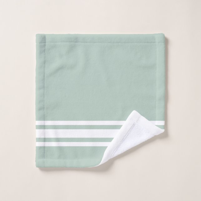 Eau de Nil Bath Decor Wash Cloth (Wash Cloth)