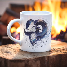 Eau Élégante Baies Zodiac Mug Personnalisé