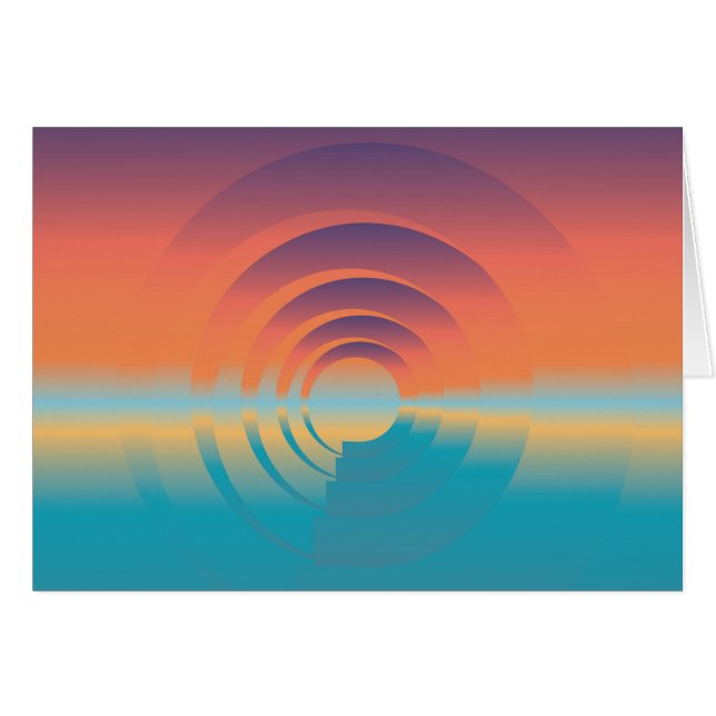 eau et horizon (Devant horizontal)