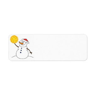 Eau Polo Snowman Adresse de retour Label