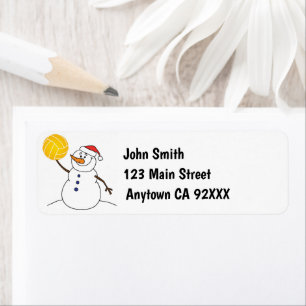 Eau Polo Snowman Adresse de retour Label