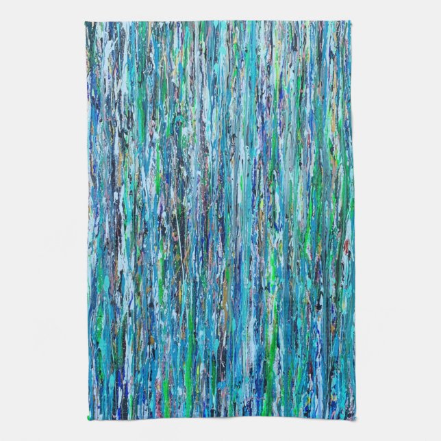 Eau sous le pont Serviette de cuisine (Vertical)