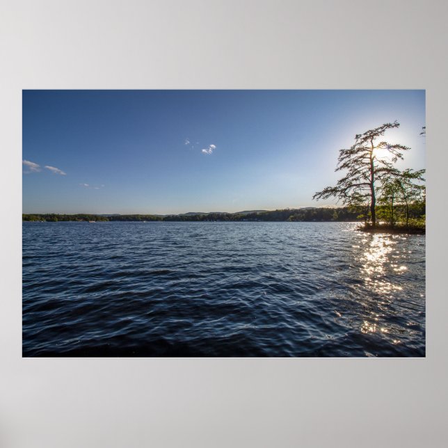 Eaux tranquilles sur Glen Lake Poster (Devant)
