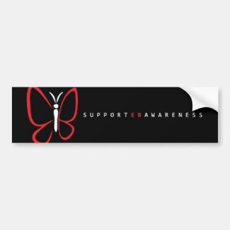 EB awareness black bumper sticker