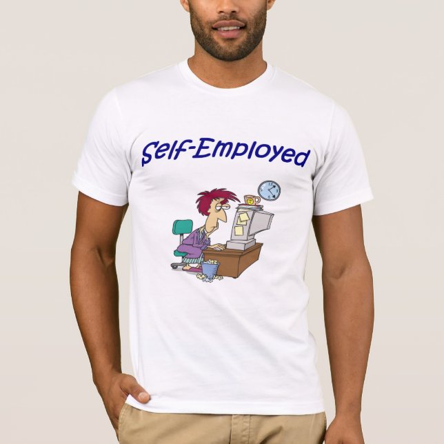 Ebay self employed t-shirt (Front)