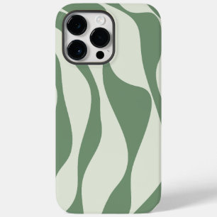 Ebb and Flow 4 in Green Case-Mate iPhone 14 Pro Max Case