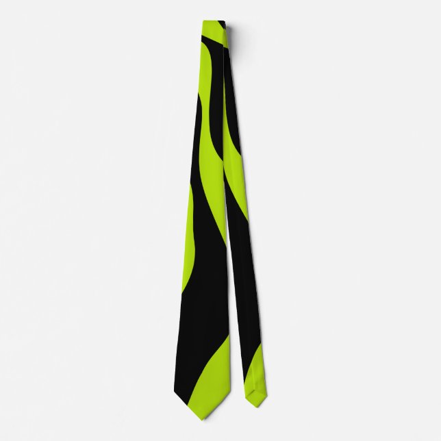 Ebb and Flow 4 - Lime Green Tie (Front)