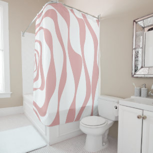 Ebb and Flow 4 - Pink and White