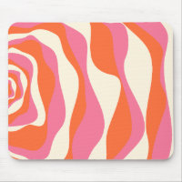 Ebb and Flow 4 - Pink, Orange and Cream