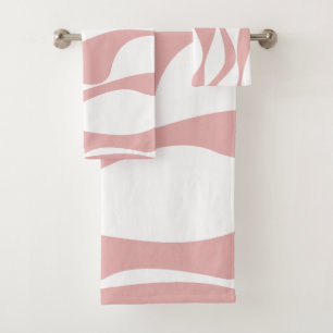 Ebb et flux 4 - rose et blanc