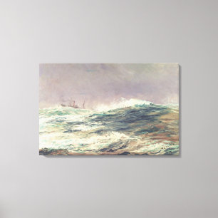 Ebb Tide, Long Reach, 1881 Canvas Print