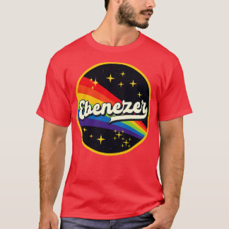 Ebenezer Rainbow In Space Vintage Style T-Shirt