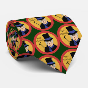 Ebenezer Scrooge Bah! Humbug! Tie