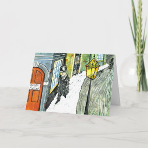 Ebenezer Scrooge Holiday Card