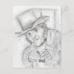 Ebenezer Scrooge Party Invite