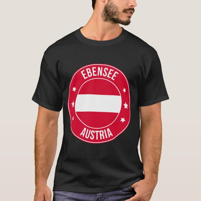 Ebensee, Austria City T-Shirt (Front)