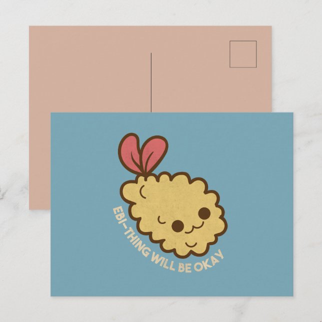 Ebi-thing Will be Okay Postcard (Front/Back)