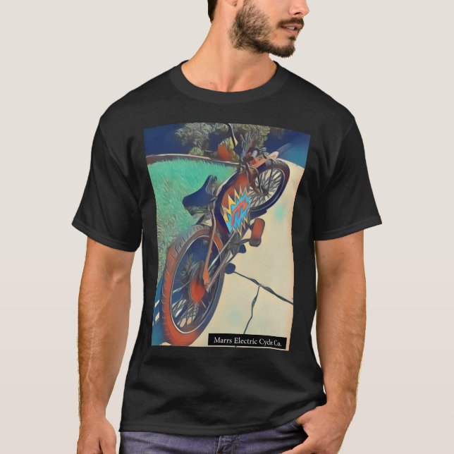 eBike Parked in Driveway T-Shirt (Front)