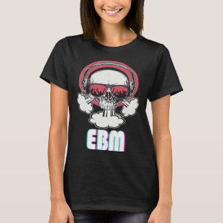 EBM Disco Techno Trance Skull T-Shirt