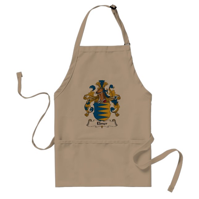 Ebner Family Crest Standard Apron (Front)
