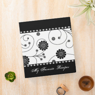 Ebony Bloom Banner Recipe Binder