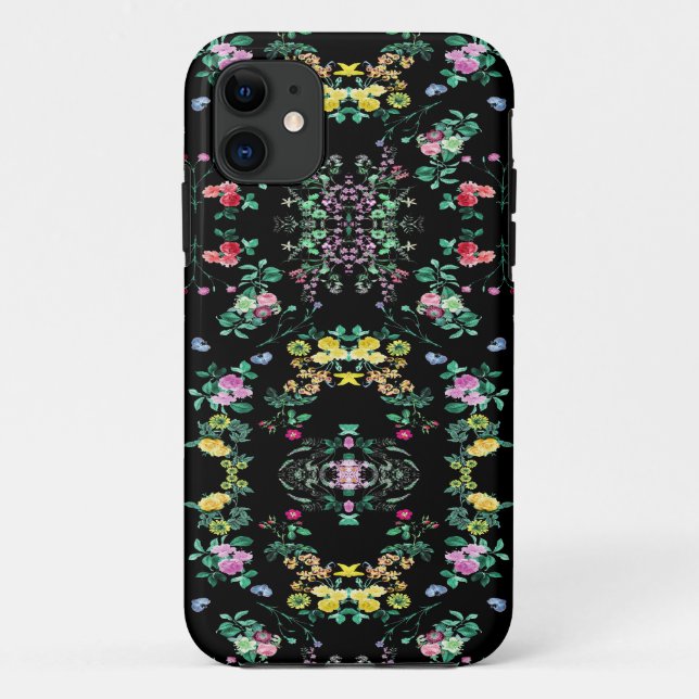 Ebony Blossom Case-Mate iPhone Case (Back)