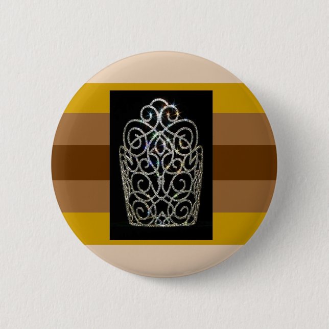 Ebony Diva Pride 2 Inch Round Button (Front)