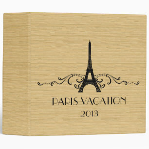 Ebony French Flourish (2 inch) Binder