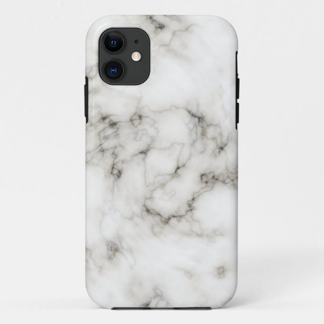 Ebony Ivory marble Case-Mate iPhone Case (Back)
