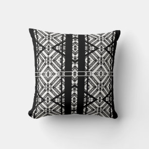 Ebony Nomad Throw Pillow