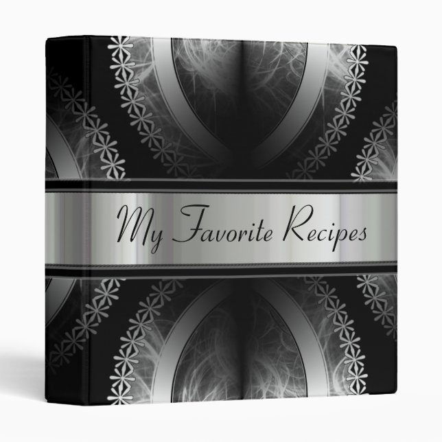 Ebony Smoke Recipe Binder (Front/Spine)