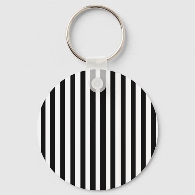 Ebony Snow Keychain (Front)