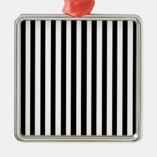 Ebony Snow Metal Ornament