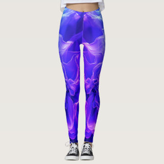 Ebru ,Paper Margling Leggings