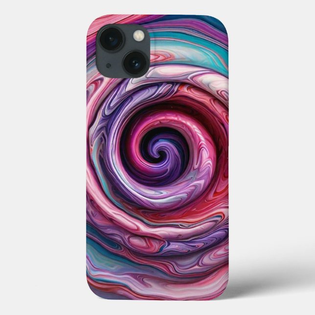 "Ebullient Spiral Dance" Case-Mate iPhone Case (Back)