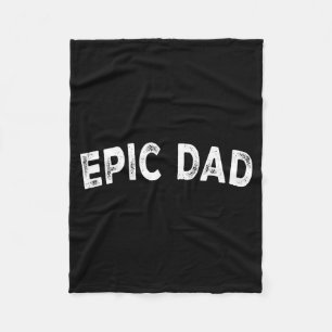 Ec Dad Fleece Blanket