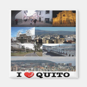 EC - Ecuador - Quito - I Love Magnet