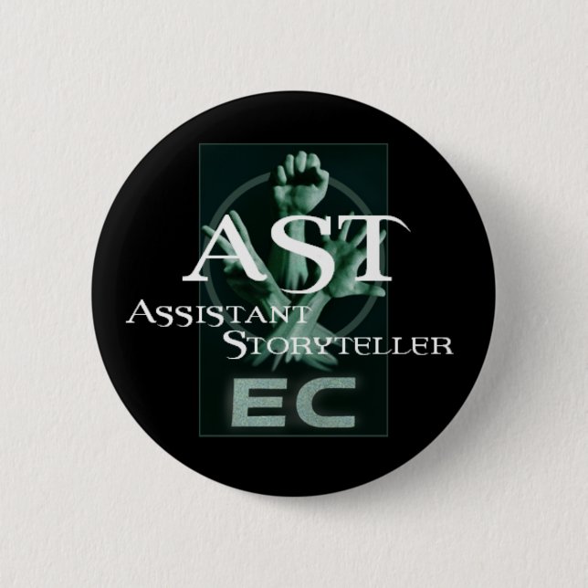 EC Logo Assistant Storyteller Button (Front)
