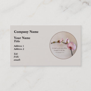 Ecc 3 11 He Hath Made Everything Beautiful II Business Card