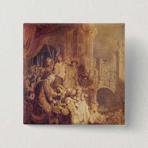 Ecce Homo, 1634 2 Inch Square Button