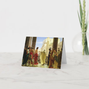 Ecce Homo by Antonio Ciseri Thank You Card