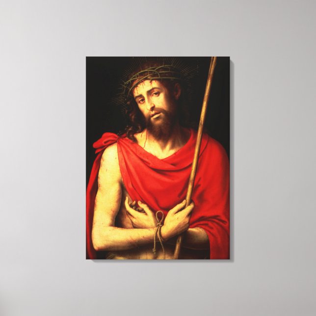Ecce Homo Canvas Print (Front)